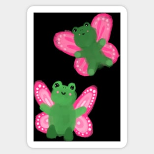 fairy froggies Sticker